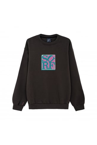 Surf Square Sweat - Stone Grey