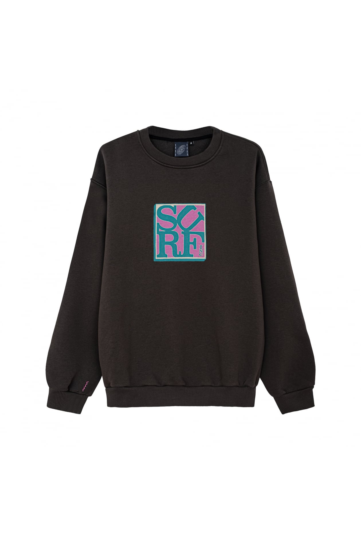 Surf Square Sweat - Stone Grey Surf Square Sweat - Stone Grey