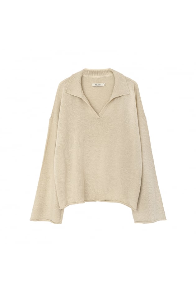 Biscotti Knit Polo - Cookie Biscotti Knit Polo - Cookie