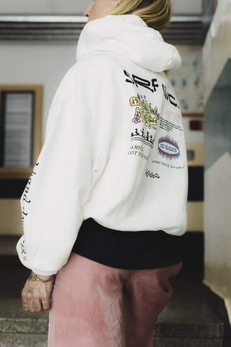 Uninstall Bad Hoodie - Vintage White