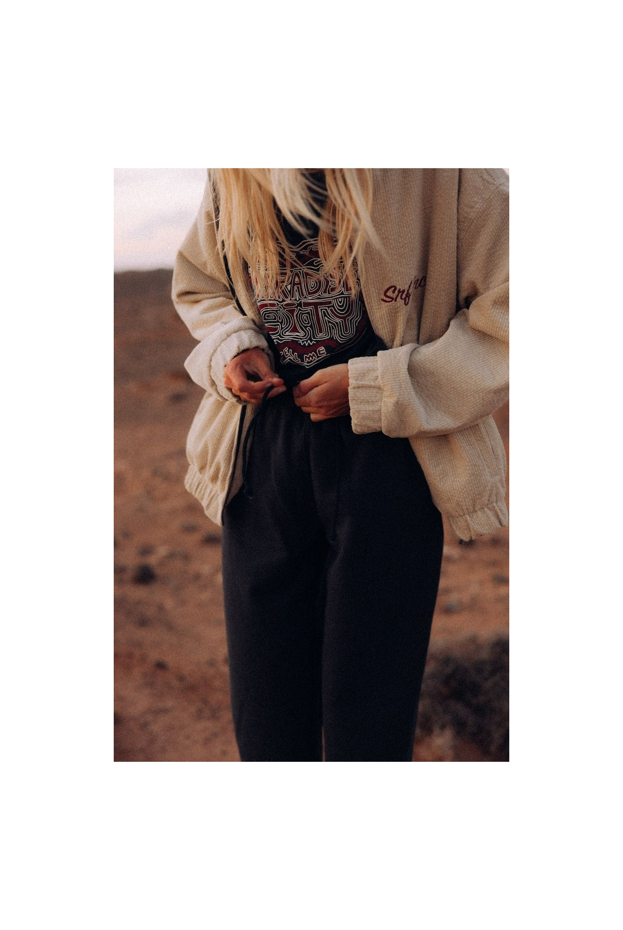 Slouchy Joggers - Acid Black Slouchy Joggers - Acid Black