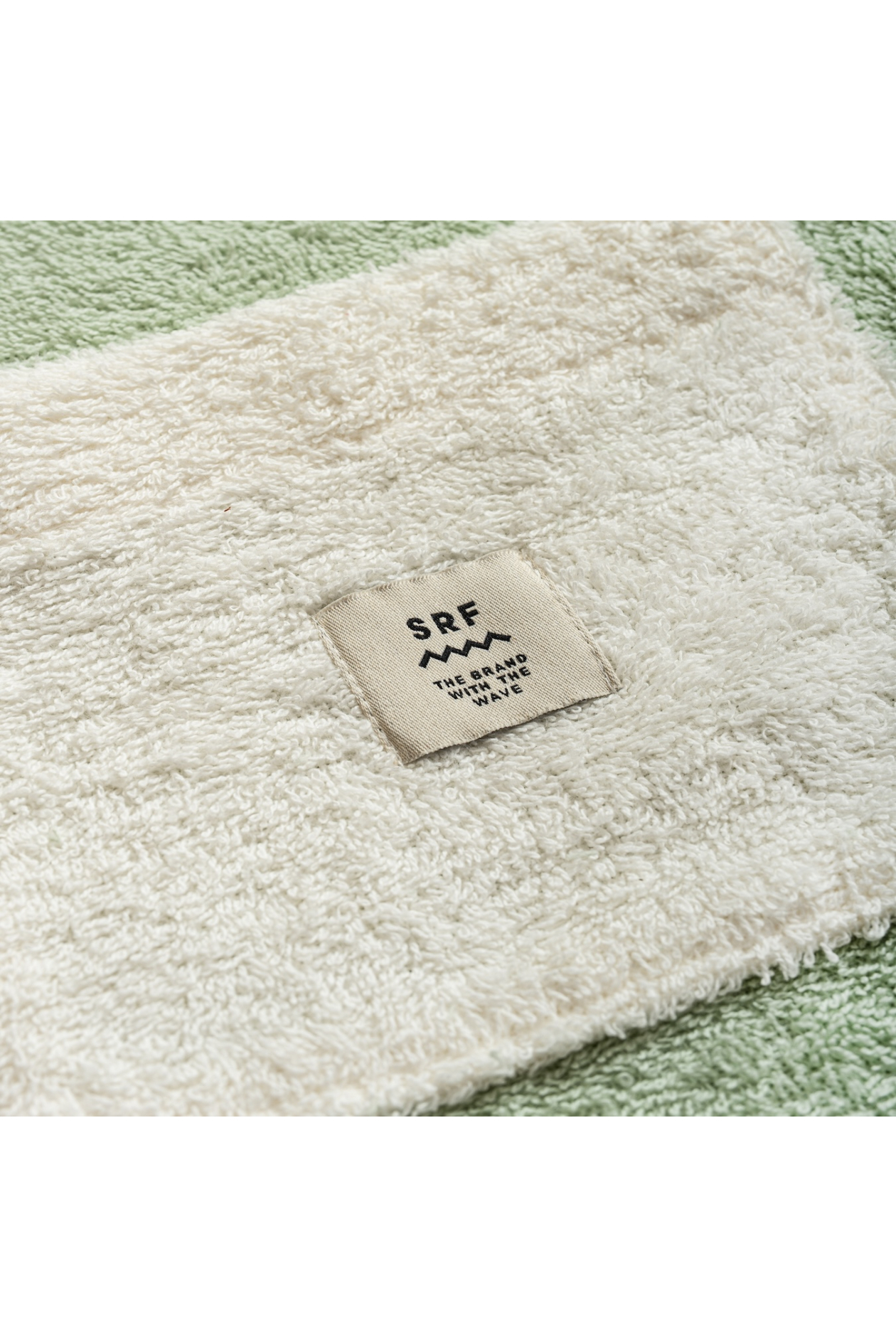 Two-Sided Frotte Beach Bag - White Sage Two-Sided Frotte Beach Bag - White Sage