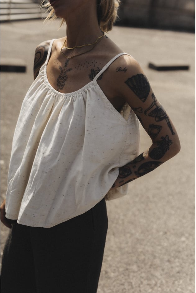 Little Cloud Loose Top - Super Natural Little Cloud Loose Top - Super Natural