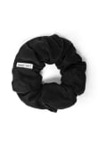 Cupro Hair Scrunchie - Space Black | Surf Inc. Cupro Hair Scrunchie - Space Black | Surf Inc.