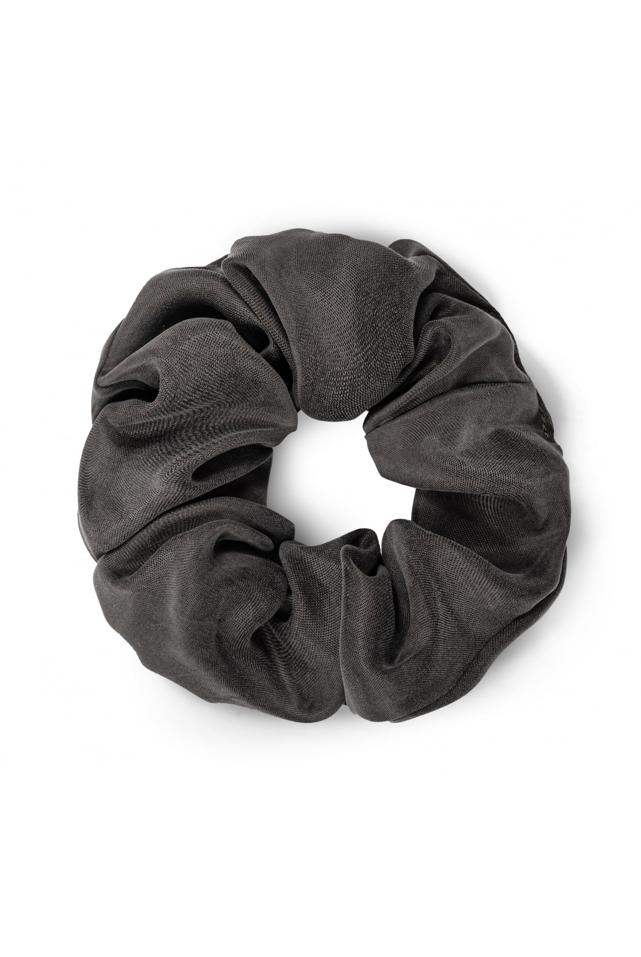 Cupro Hair Scrunchie - Stone Grey | Surf Inc.