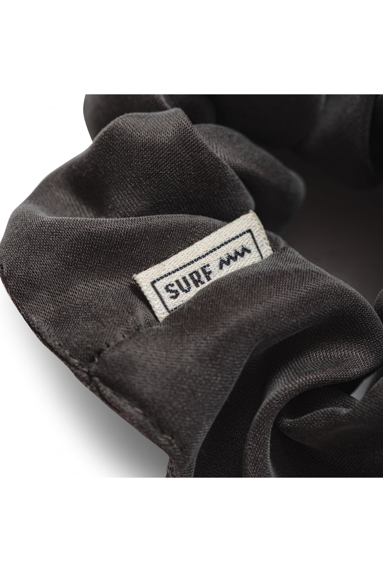 Cupro Hair Scrunchie - Stone Grey | Surf Inc.