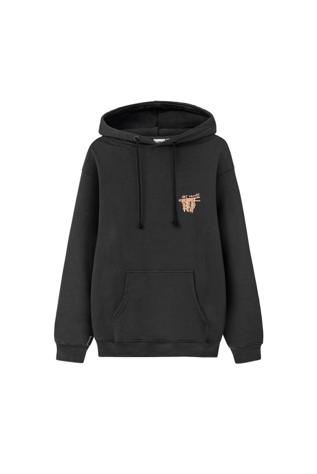 Surf Ramen Hoodie - Acid Black Surf Ramen Hoodie - Acid Black