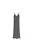 Midi Twisted Dress - Stone Grey Midi Twisted Dress - Stone Grey