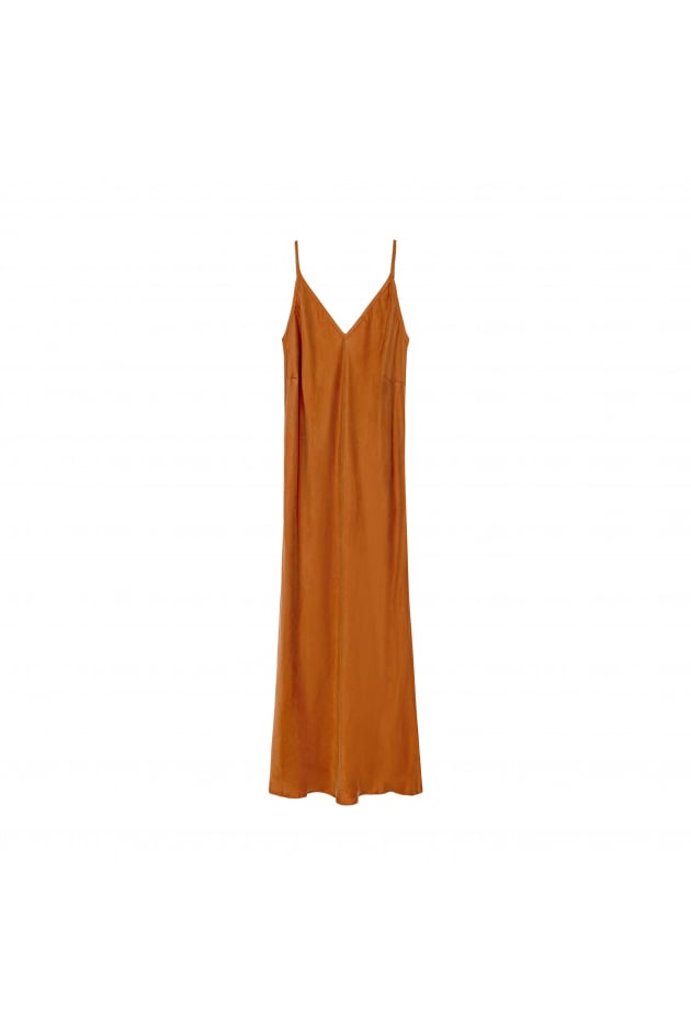 Midi Twisted Dress - Copper Midi Twisted Dress - Copper