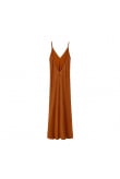 Midi Twisted Dress - Copper Midi Twisted Dress - Copper