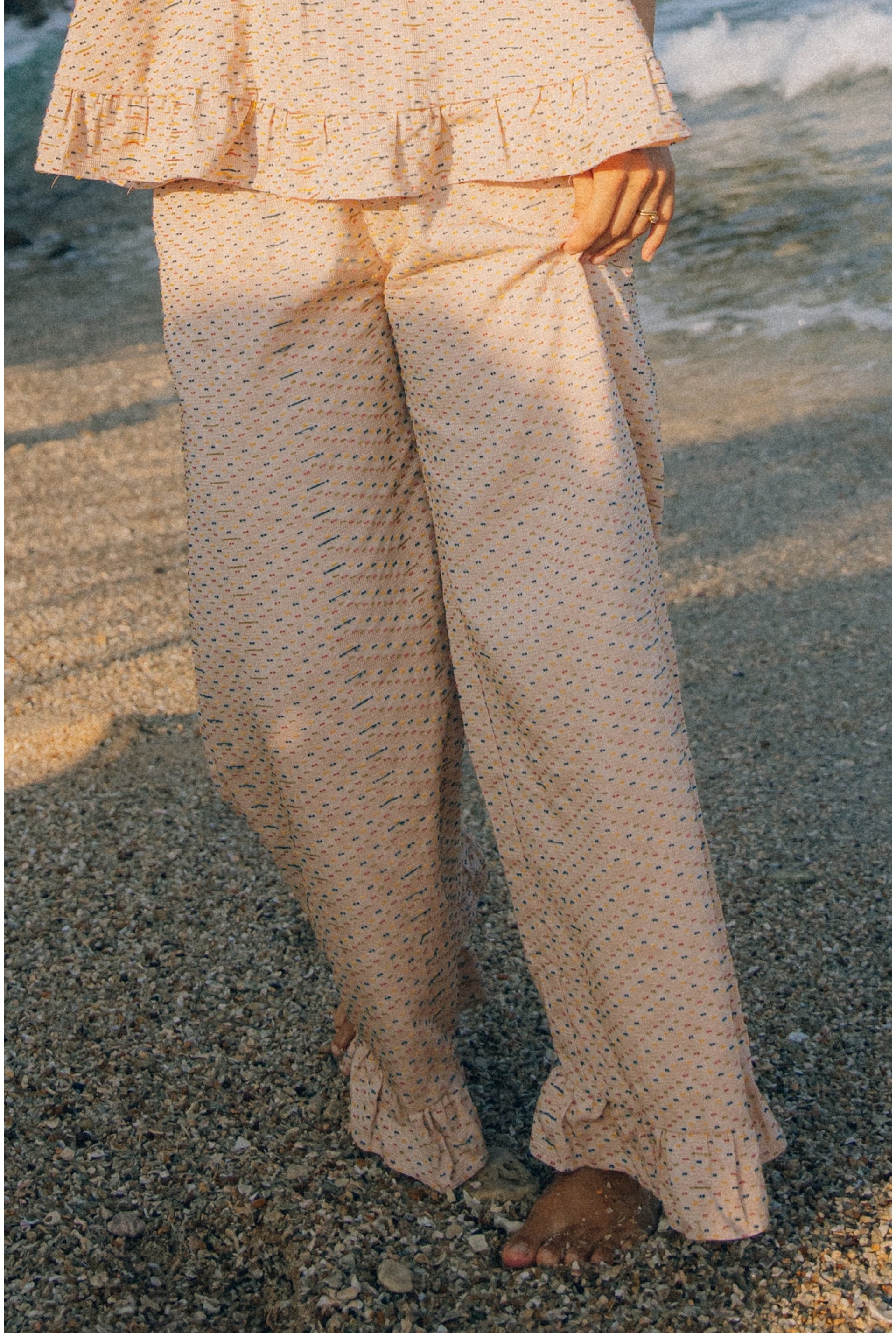 Frill & Trill Pants - Multicolor | Surf Inc.