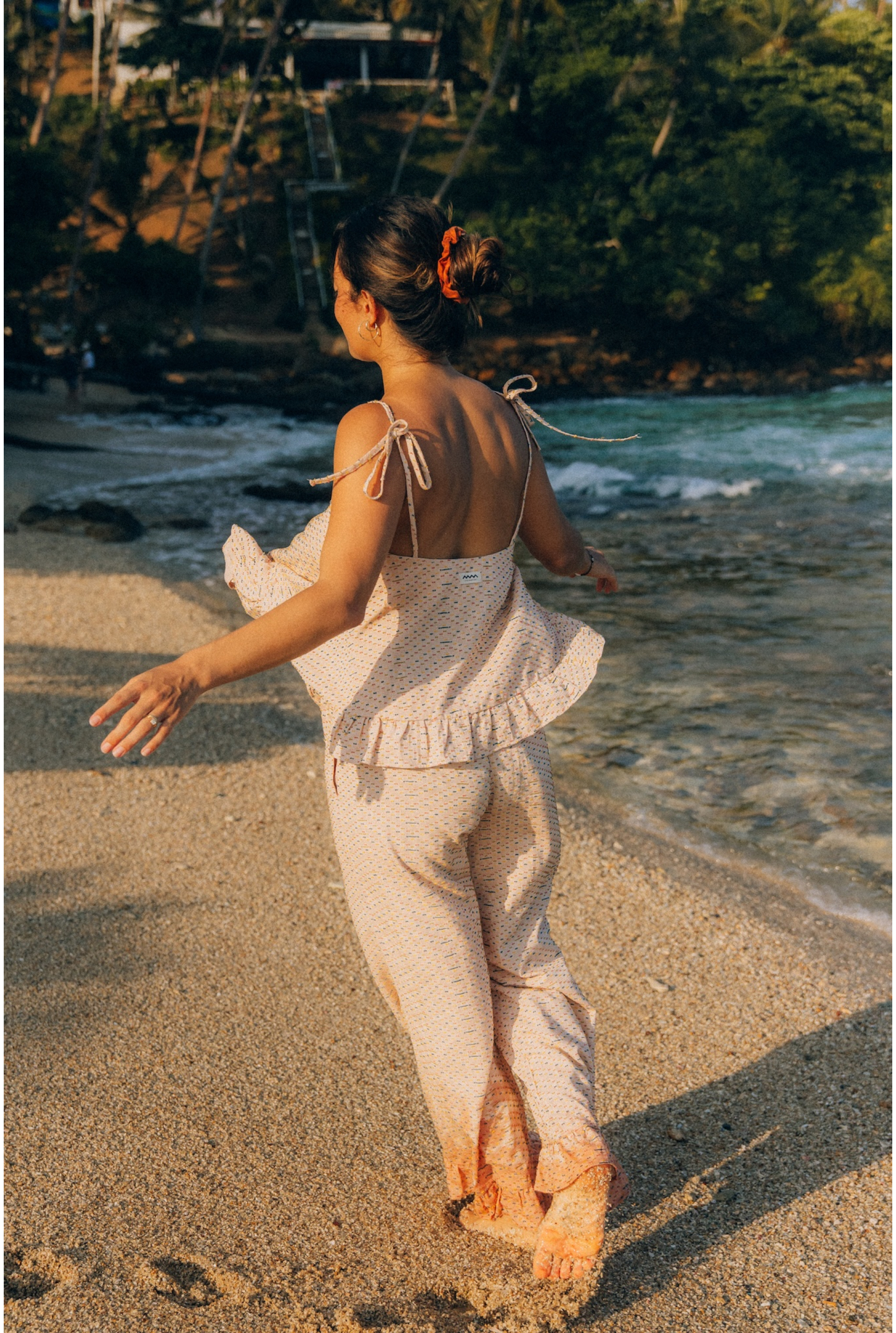Frill & Trill Pants - Multicolor | Surf Inc.