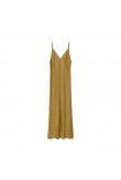 Midi Twisted Dress - Golden Haze Midi Twisted Dress - Golden Haze