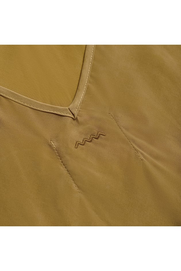 Midi Twisted Dress - Golden Haze Midi Twisted Dress - Golden Haze