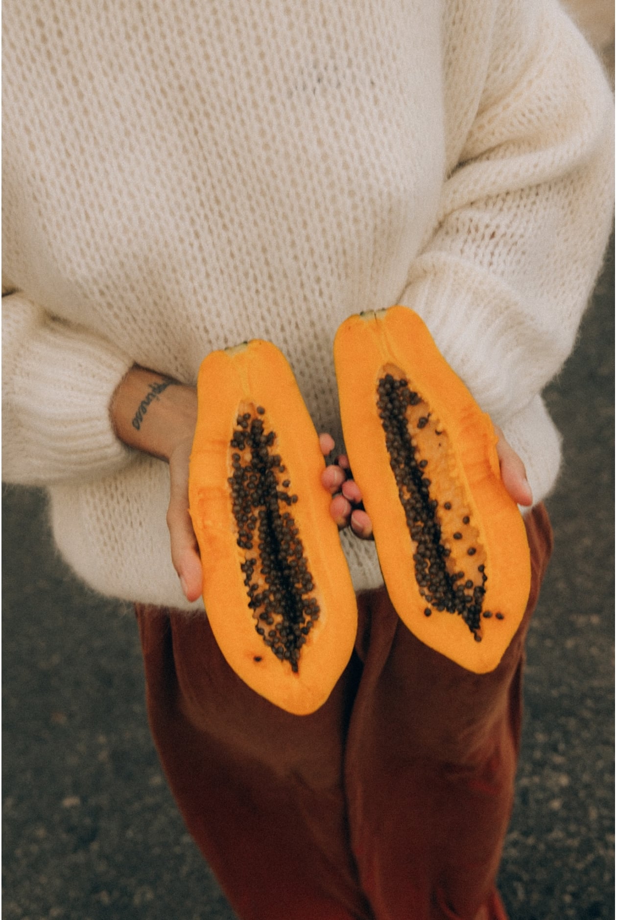 Cherie Cloud Sweater - Vintage White Cherie Cloud Sweater - Vintage White