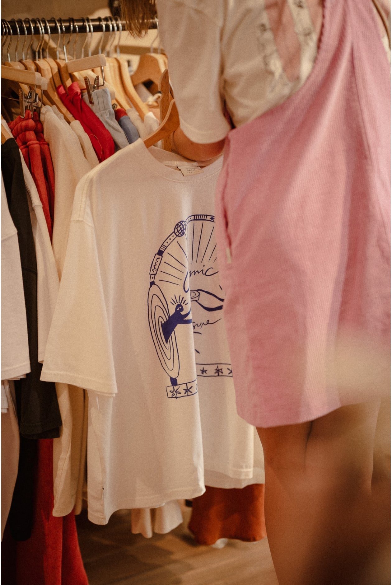 Cosmic Pleasure Box Tee - Vintage White Cosmic Pleasure Box Tee - Vintage White