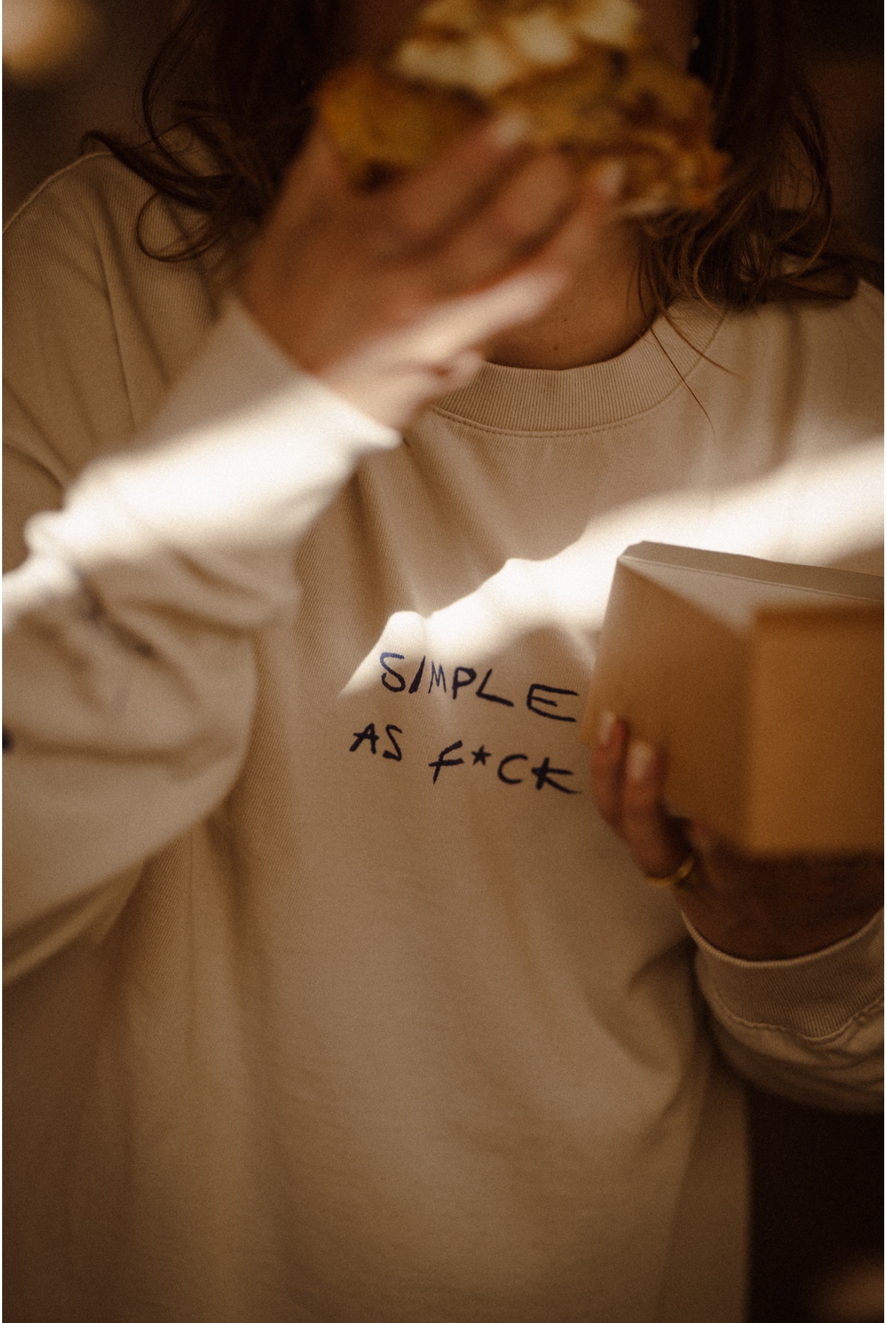 Simple As F*ck LS - Dirty White Simple As F*ck LS - Dirty White