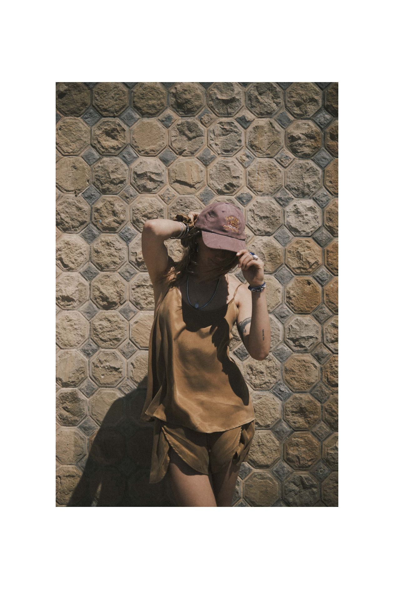 Sunset Dealer Cord Cap - Dirty Pink