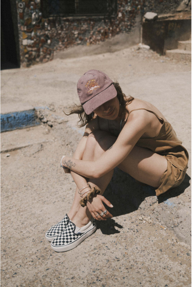 Sunset Dealer Cord Cap - Dirty Pink Sunset Dealer Cord Cap - Dirty Pink