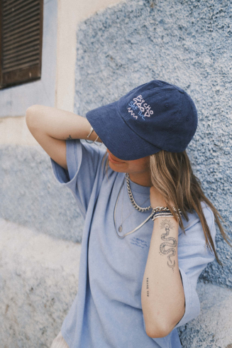 Psycho Good Cord Cap - Royal Blue