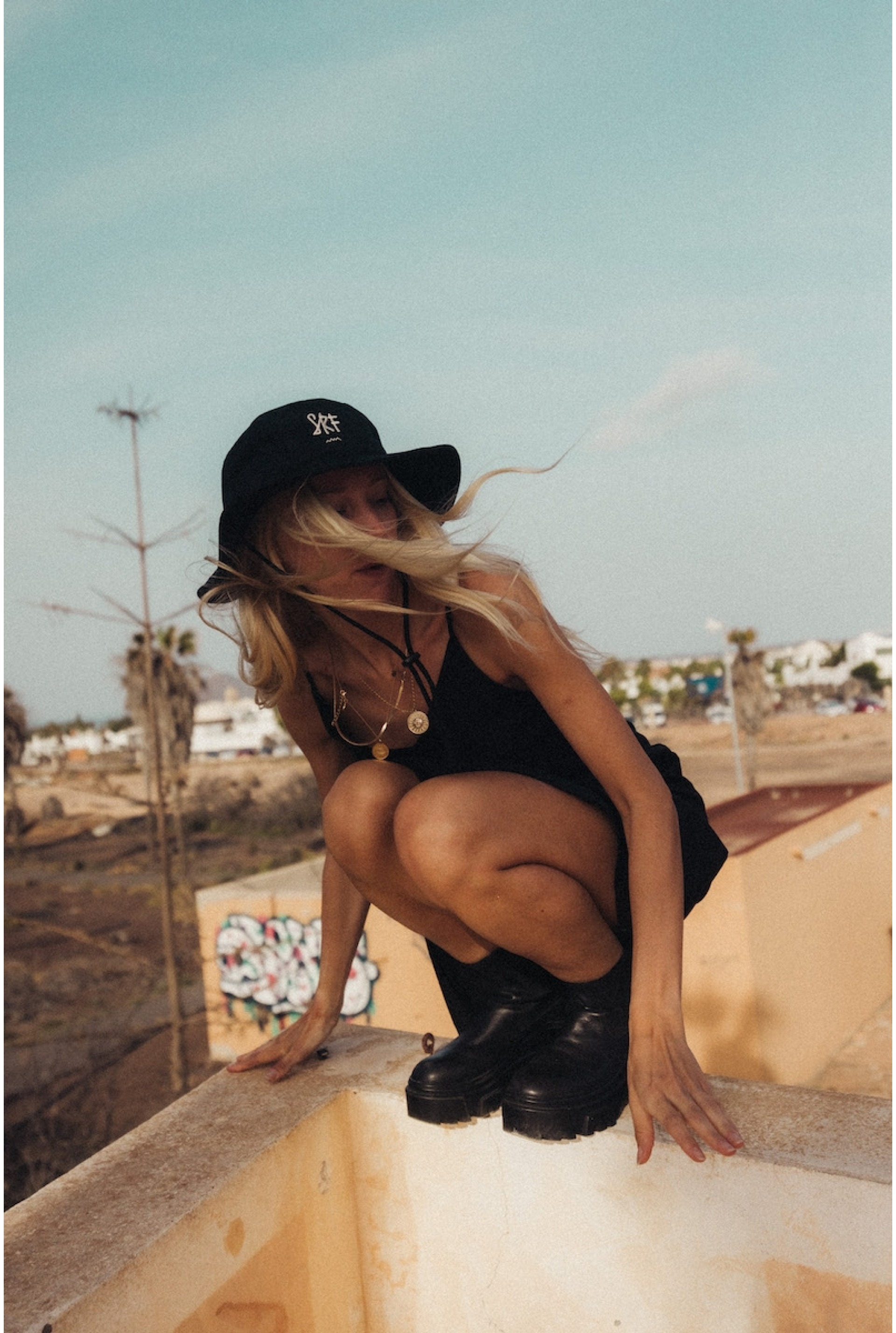 Safari Hat - Space Black | Surf Inc.