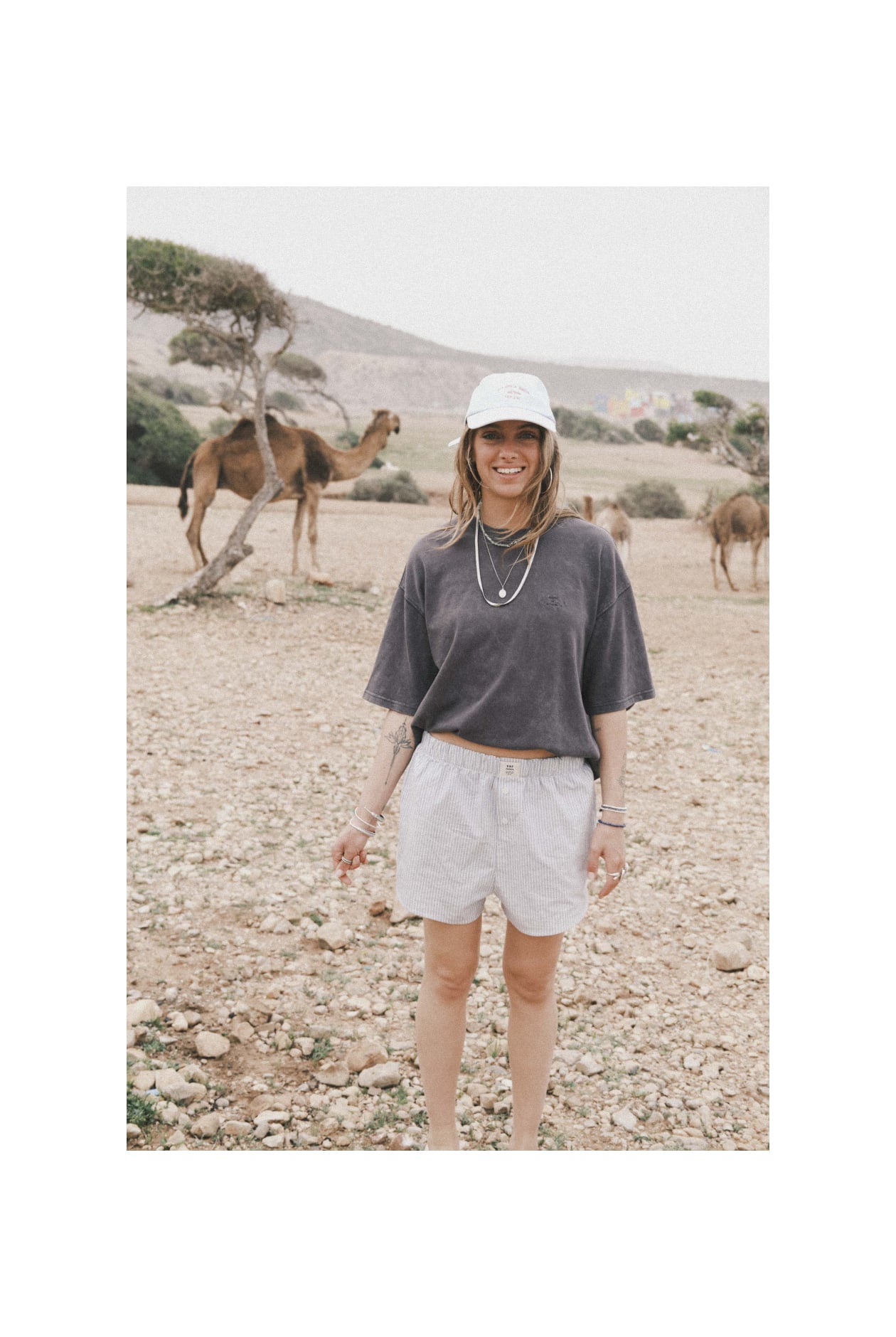 Not A Surfer Washed Cap - Light Blue