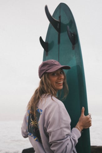 Not A Surfer Washed Cap -...