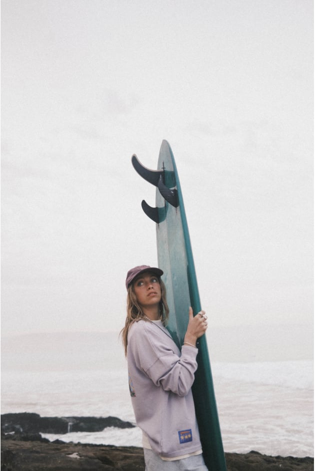 Not A Surfer Washed Cap - Deep Purple Not A Surfer Washed Cap - Deep Purple