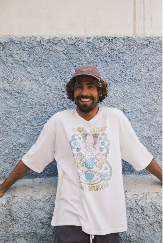 Not A Surfer Washed Cap - Deep Purple Not A Surfer Washed Cap - Deep Purple