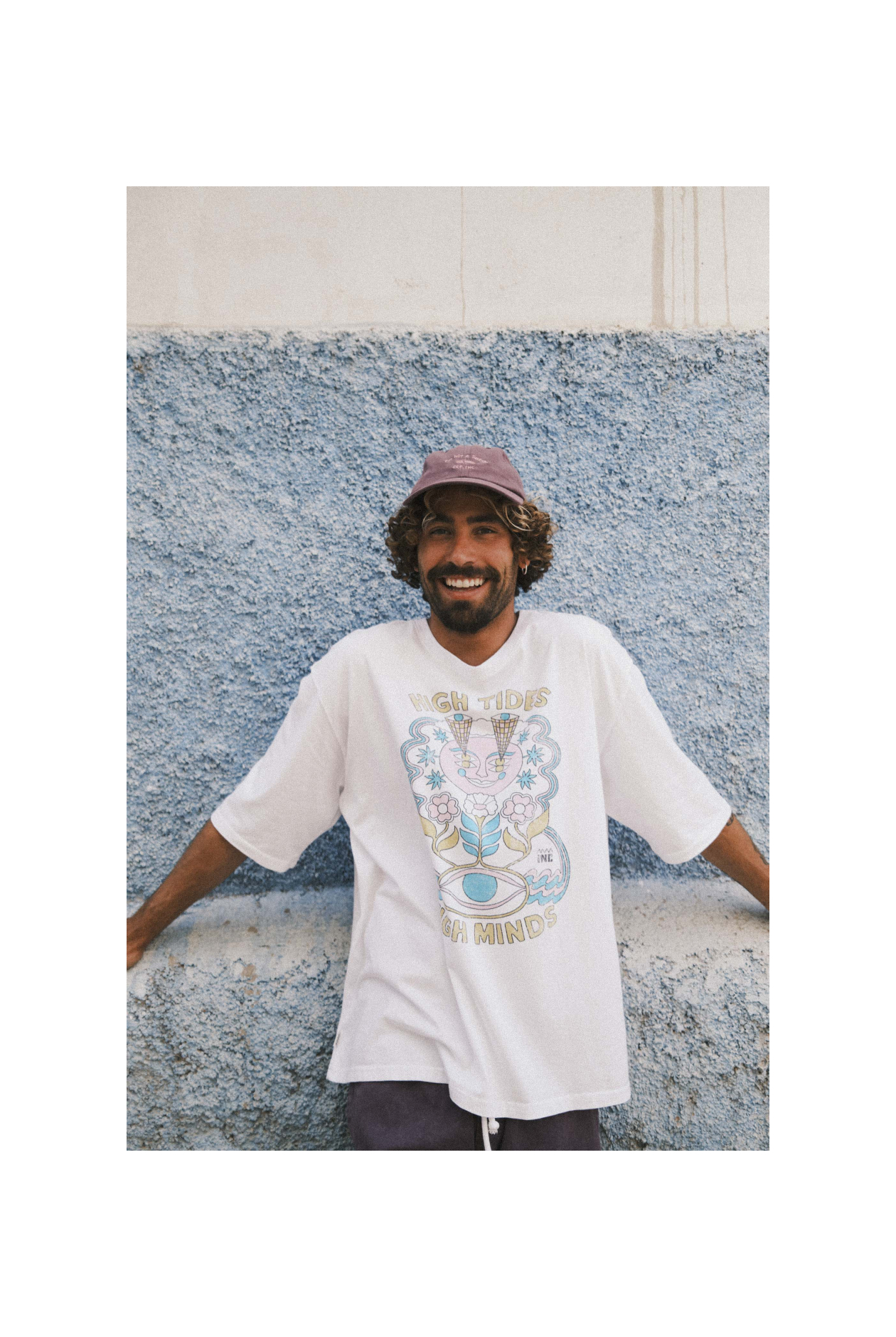 Not A Surfer Washed Cap - Deep Purple Not A Surfer Washed Cap - Deep Purple