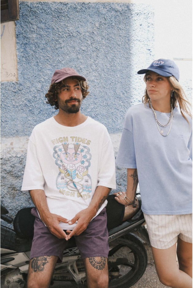 Not A Surfer Washed Cap - Deep Purple Not A Surfer Washed Cap - Deep Purple