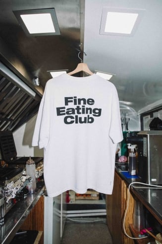 Fine Eating Club Tee - Paper White
