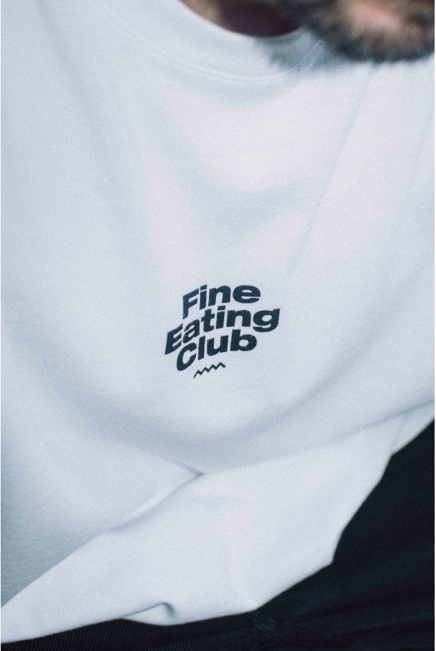 Fine Eating Club Tee - Paper White Fine Eating Club Tee - Paper White