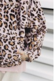 Wild Fuzz High Neck Sweat - Pink Kush