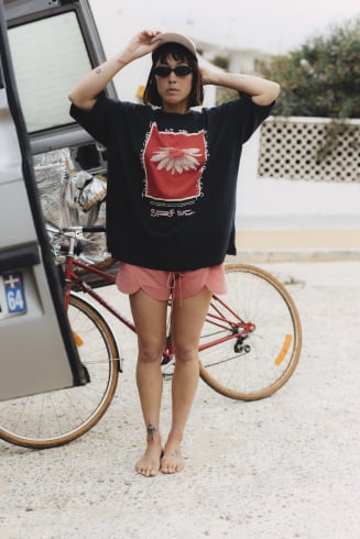 Ethereal Shorts - Deep Pink