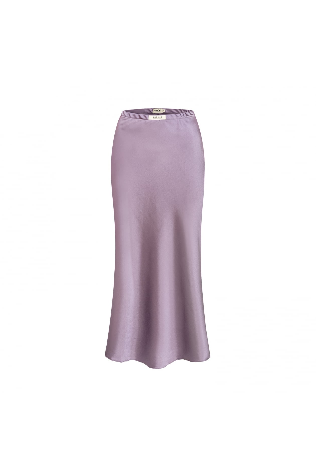 Twisted Silk Skirt - Deep Purple | Surf Inc.