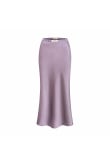Twisted Silk Skirt - Deep Purple | Surf Inc. Twisted Silk Skirt - Deep Purple | Surf Inc.