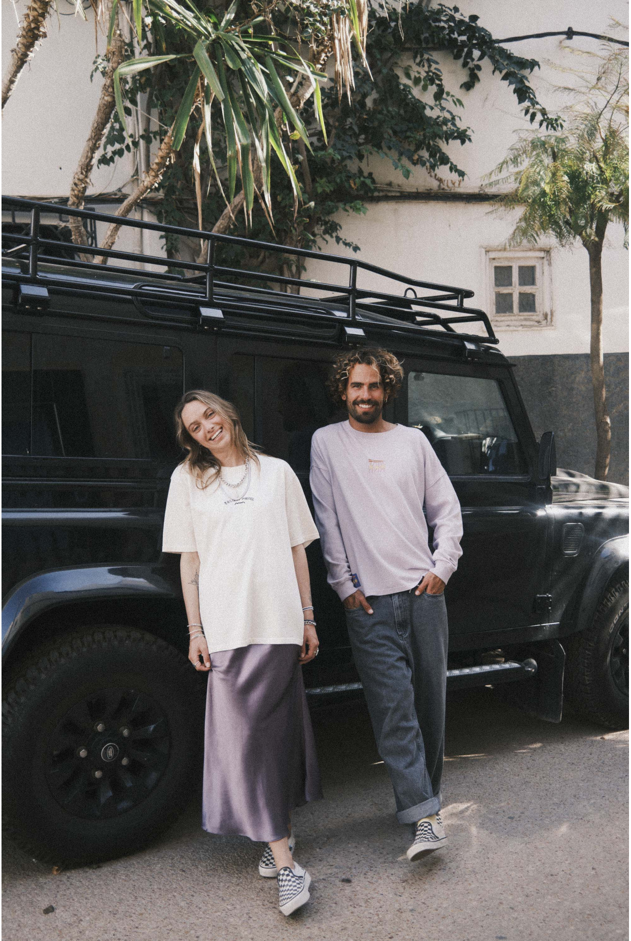 Twisted Silk Skirt - Deep Purple | Surf Inc.