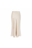Twisted Silk Skirt - Champagne | Surf Inc. Twisted Silk Skirt - Champagne | Surf Inc.