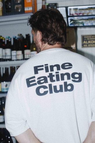 Fine Eating Club Tee - Paper White