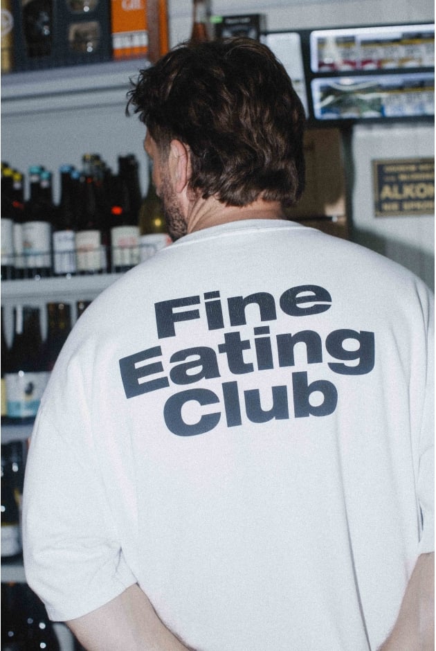 Ubrania Damskie  | Fine Eating Club Tee - Paper White | Surf Inc.