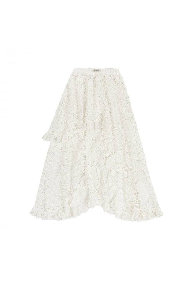 Sheer Lace Skirt - Super Natural Sheer Lace Skirt - Super Natural