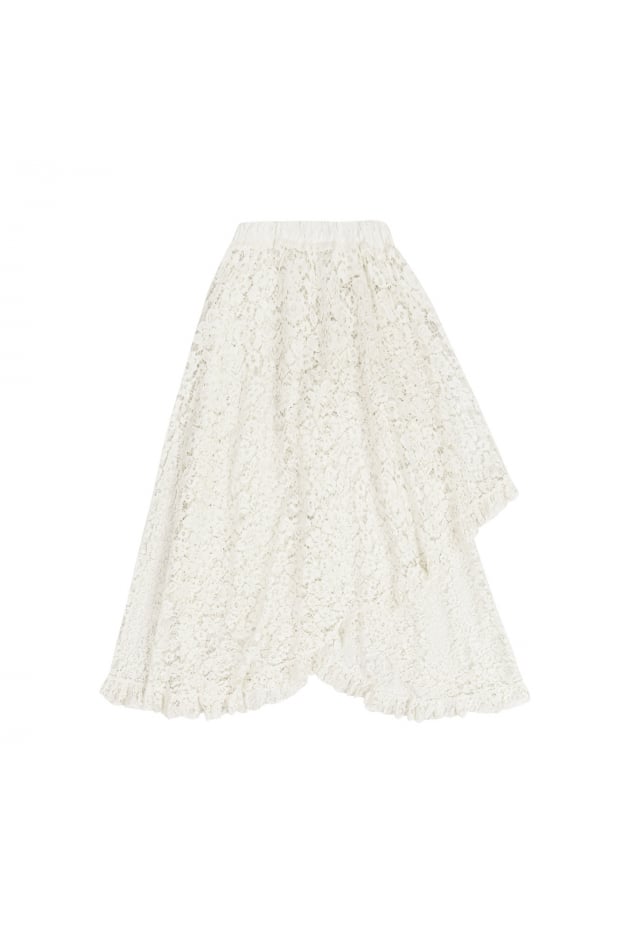 Sheer Lace Skirt - Super Natural Sheer Lace Skirt - Super Natural