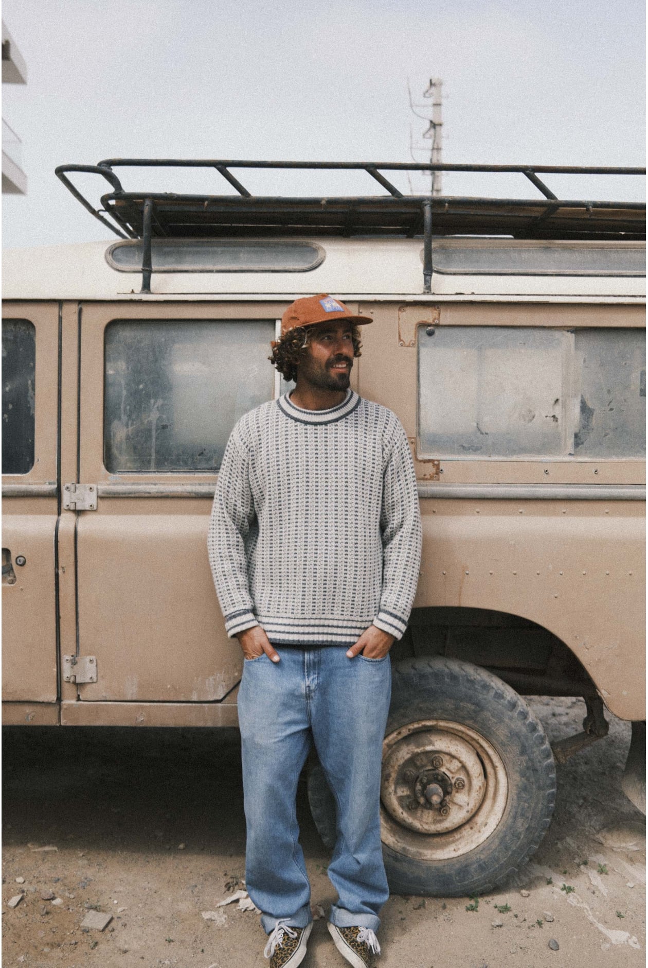 Morne Sweater - Stone Grey | Surf Inc. Morne Sweater - Stone Grey | Surf Inc.