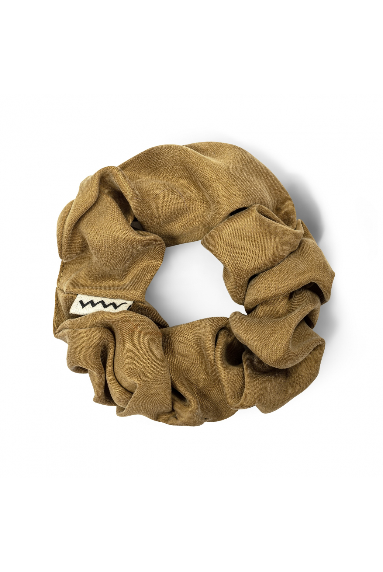 Cupro Hair Scrunchie - Golden Haze