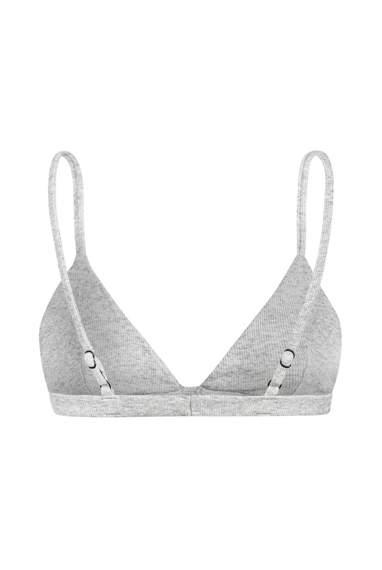Stripe Lyocell Triangle Bra - Stone Grey Stripe Lyocell Triangle Bra - Stone Grey