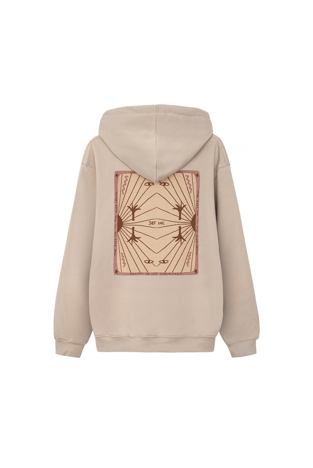 Just Illusion Hoodie - Cookie Just Illusion Hoodie - Cookie