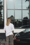 Zebra Crochet Pants - Super Natural - Pantaloni