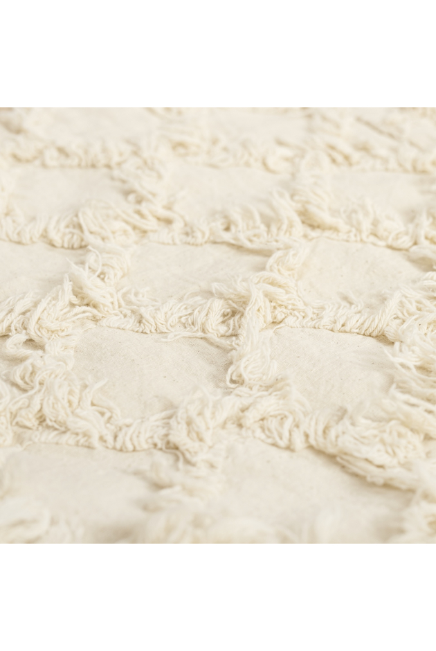 Ruffled Loose Pants - Super Natural Ruffled Loose Pants - Super Natural