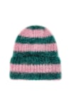 Flip Drip Beanie - Petrol & Pink Kush